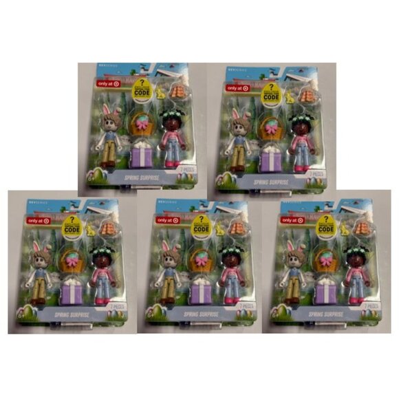 Roblox Brookhaven Spring Surprise Action Figure 5PK - Picture 2 of 3